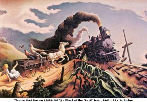 American Holocaust ART Secretly Concealed in WPA 1930’s Period Paintings